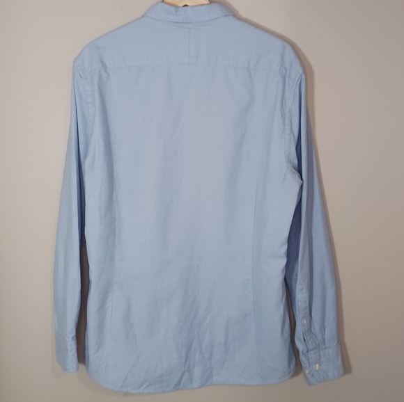 Charles Tyrwhitt Cotton Casual Career Men's Button-Down Shirt Size L - Picture 2 of 3